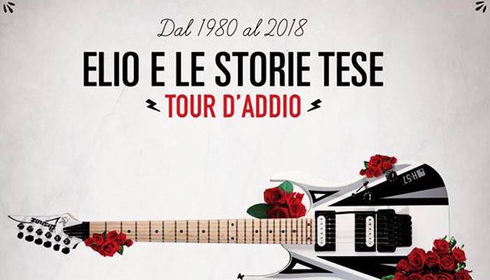 Locandina del Tour d'Addio di Elio e le Storie Tese