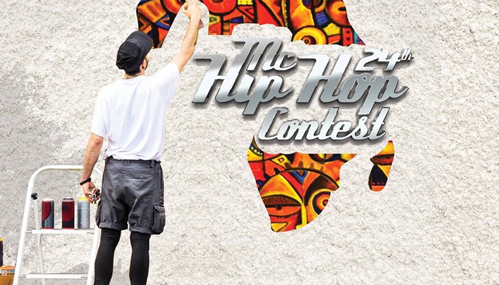 Locandina dell'Mc hip hop contest 2019